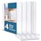 Sorbus 12.75" Modern Clear Acrylic Shelf Dividers